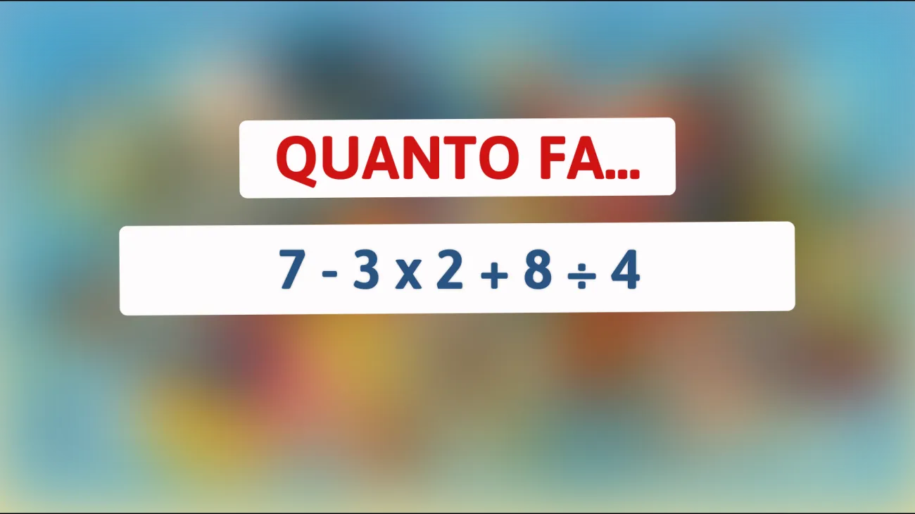 Hai mai risolto un enigma matematico che ha messo in crisi anche i geni? Testa la tua mente con questo indovinello apparentemente semplice!"